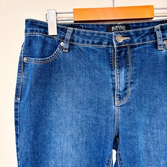BUFFALO DAVID BITTON Dark Wash Straight-Leg Jeans | Size 10 * - Picture 6 of 10